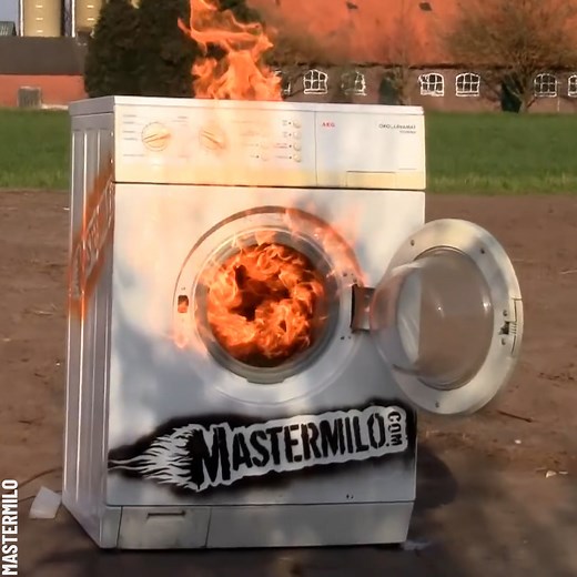 55K views · 252 reactions | Ultimate washing machine destruction Partner: MasterMilo | Bored Panda Art | Facebook