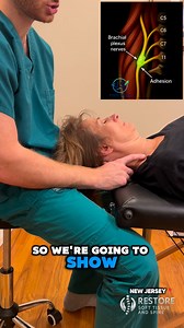 Do you suffer from chronic shoulder, arm, or neck pain? 😣💥 Have you tried everything — massages, Acupuncture, chiropractic — but nothing seems to last or give you the relief you’re looking for? 🤕➡️ That pain shooting down your arm or shoulder (maybe even into your hand)… the tingling, numbness, or weakness 👇⚡ 👉 is most likely coming from a cervical nerve root compression caused by adhesion! The good news? 🙌 Here at Restore Soft Tissue & Spine in Old Tappan, New Jersey, we specialize in fin