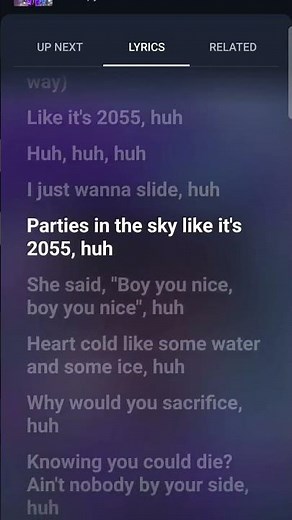 2055 sleepy Hollow lyrics