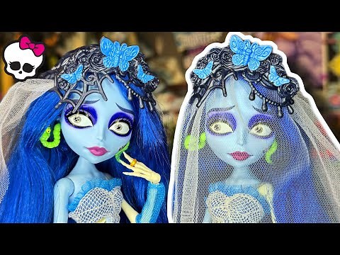 CORPSE BRIDE X MONSTER HIGH!? Emily Skullector Monster High Collector Doll Review