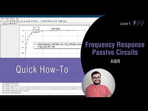 AWR Tutorial: Frequency Respond Simulation of Passive Circuits
