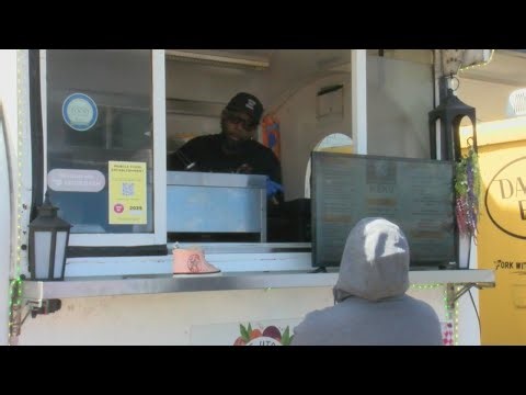 How are rising gas prices in Arkansas affecting business for food trucks?