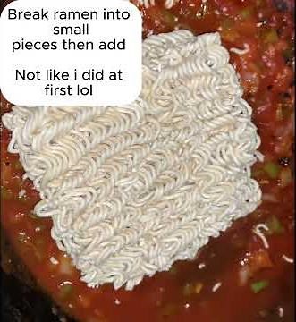 Ramen Noodle No Bake Casserole
