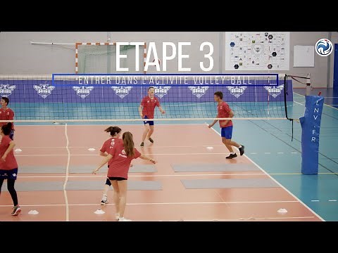 EDUC VOLLEY : Etape 3 - Entrer dans l'activité volley-ball