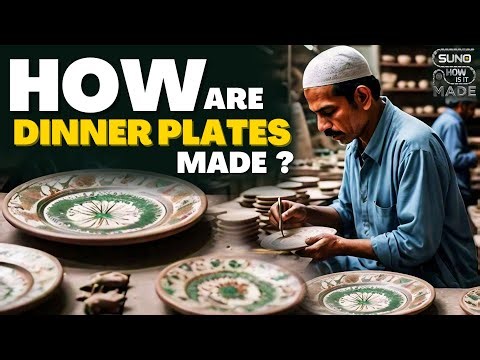 How are Dinner Plates Made? | Manufacturing Process | Suno's How Is It Made