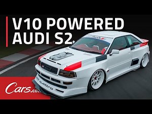 Audi S2 with V10 Engine Swap: R8 Donates its Engine for Crazy Custom Build