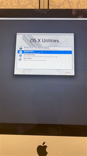 Mac Tech Service on Instagram: "Factory Reset an iMac! #technology #applee #imac #computerrepair"