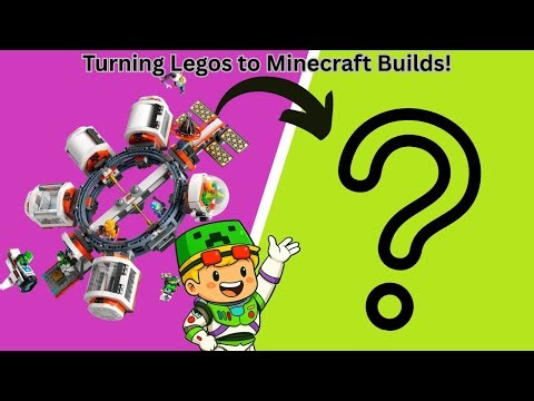 Minecraft Monday! Lego Space Station Build On The Realm #minecraft #minecraftlivestream #legospace