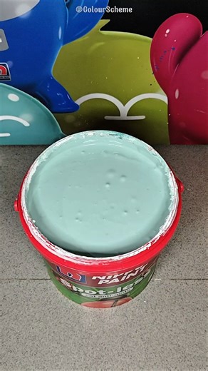 Paint Mixing, Making Turquoise Color