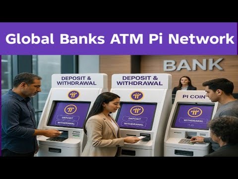 Pi Coin at the ATM — A Glimpse Into the Future of Finance 💥