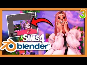 🟠#03 TUTORIAL: Imagen de Fondo y Poses | 🛠SIMS 4 BLENDER