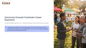 Community Outreach Coordinator Career Exploration 101 Role Skills Salary Path...