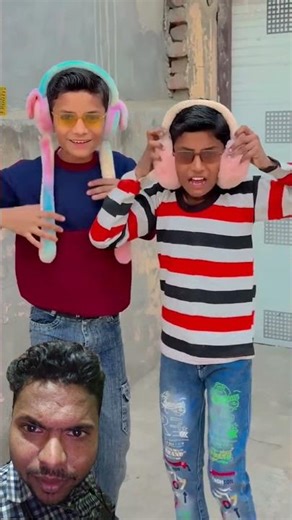 😀😀 #comedy #ekmotahathighumechala #funny #humor #fun #memes #baby #cutereaction #earmuffs