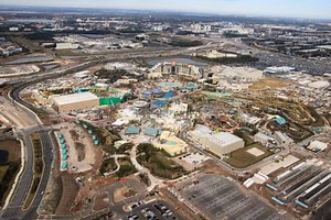 Latest Aerial Look at Universal Orlando Epic Universe Construction | Chip and Company