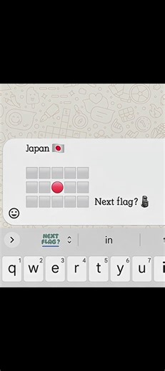 Japan country flag emoji art 🤯 | #art #japan #shorts