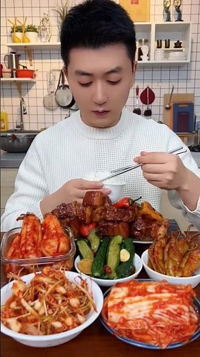 Korean Food Lovers Mukbang #foodshorts #shortsvideo #KoreanFood