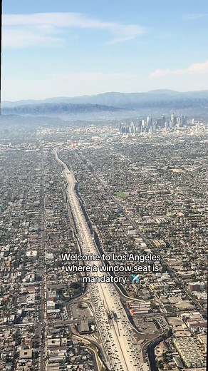 Experience Stunning Window Views Flying into LAX