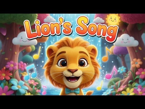 🦁 Roar-Roar! Hear My Sound! 🎵 Lion Song for Kids · Songs & Nursery Rhymes