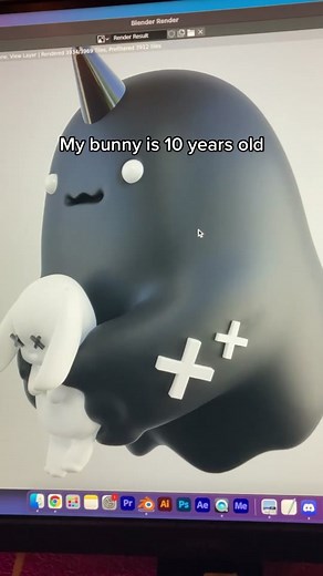 Polygon Art: Bunny NFT Sculpture Creation Process