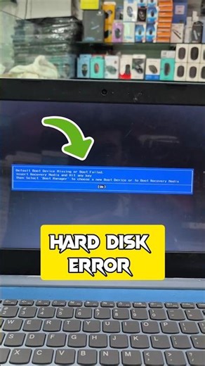Hard Disk 💾 Error Problem 😱✅️