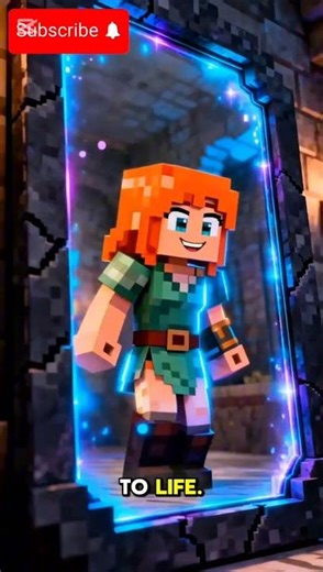 ALEX VS THE MIRROR MOB #minecraft #bestminecraftclips #shorts