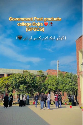 Exploring GGCG: A Journey Through Post Graduate College Gojra