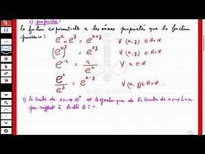 Fonction exponentielle (PART1)