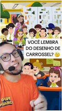Do you remember the Carrossel cartoon? 🤔 #sbt #carrossel