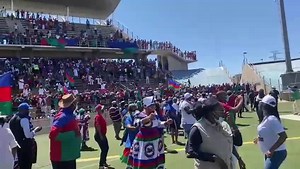 31K views · 675 reactions | ELECTIONS 2020 | The Swapo star rally currently underway at the Sam Nujoma Stadium in Katutura. Today marks the end of public campaigns ahead of Wednesday's regional and local authority elections. Video: Contributed | Namibian Sun | Facebook