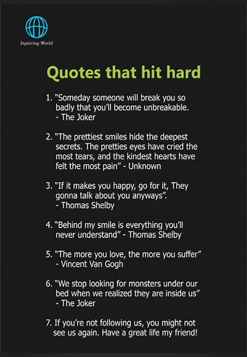 24K views · 103 reactions | The Best Touching Quotes ✅ #spookyseason #thursdaymotivation #thursday #careeropportunities #thankful #thursdayvibes #careers | Inspiring World | Facebook