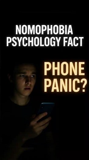 👉 "Nomophobia Psychology Facts | Why People Can’t Live Without Phones?"
