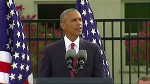 Obama observes 9/11 with moment of silence