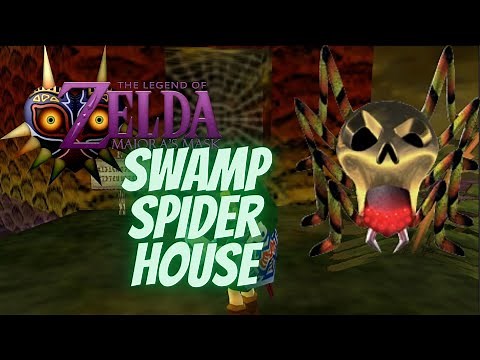 Majora's Mask Part 7.3 - Swamp Spider House (guide and playthrough)