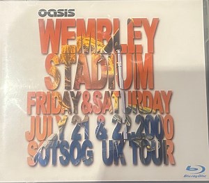 Oasis - Wembley Stadium Friday & Saturday July 21 & 22.2000 SOTSOG UK Tour