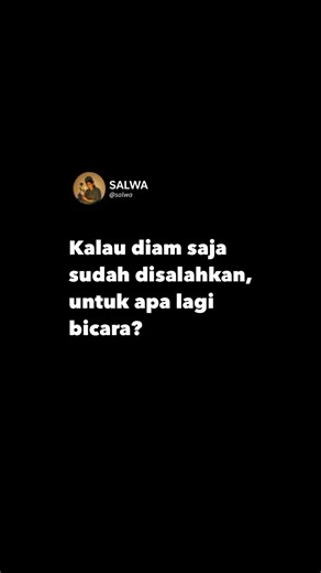 1.2K views · 18K reactions | Untuk apa lagi bicara?沈 #suamiistribahagia #menantudanmertua #rumahtangga | Salwa | Facebook