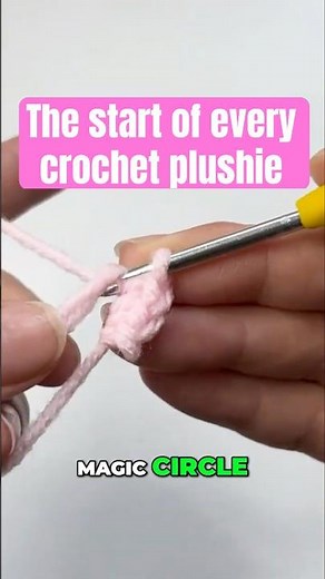 Easy Single Crochet Tutorial INSIDE Magic Circle! #beginnercrochet