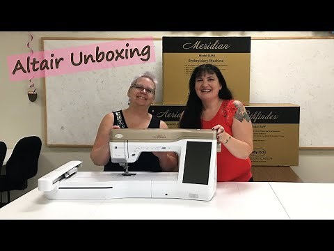 Baby Lock Altair Unboxing