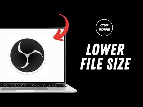 How to Lower File Size in OBS