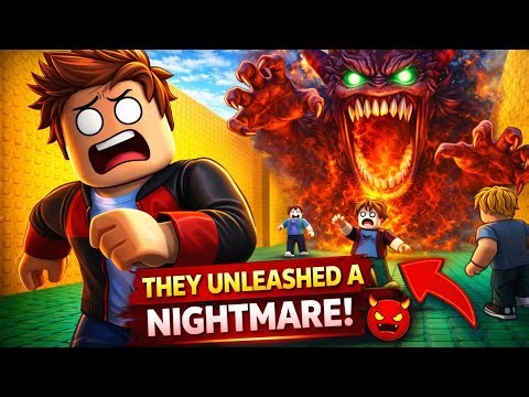 I Ran Into a NEW Roblox Monster… 😱 LIVE