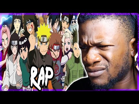 KONOHA 12 RAP CYPHER | RUSTAGE ft Dan Bull, NLJ & More [Naruto] REACTION