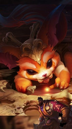 Interação do K'sante com o Gnar #shorts #leagueoflegends #wildrift