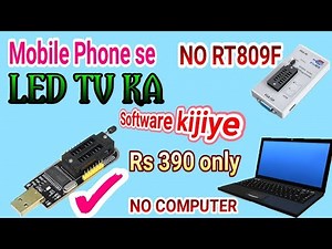 led tv software Solutions by ch341a