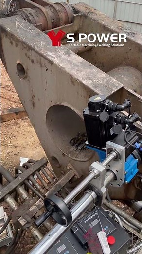 S POWER line boring and welding machine