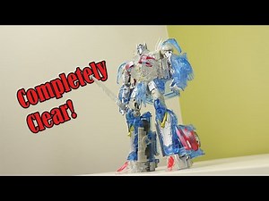 This Is the Most TERRIFYING Thing I Own | Clear #Transformers DVD TLK Optimus Prime