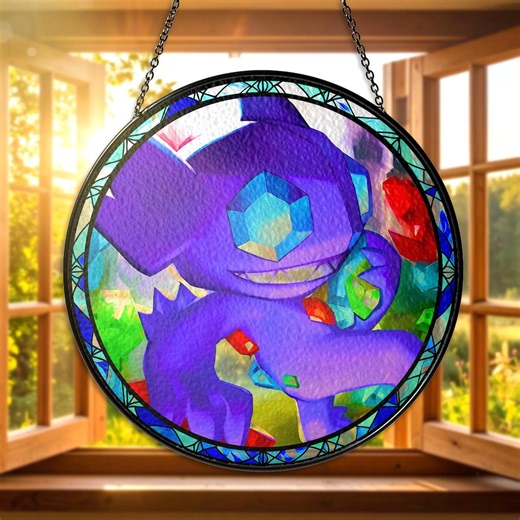 Ghost Type Gengar Stained Glass Suncatcher Spooky Ghost Gengar Window Art Gothic Gengar Anime Decor Gift Gengar Fan Lover Suncatcher Gifts - Etsy Australia