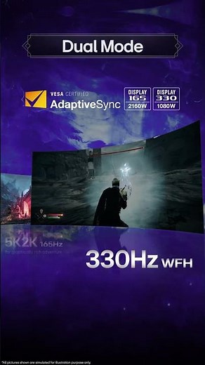 5K2K UltraGear OLED GX9 : Reach All Endings – 3. Dual-Mode | LG