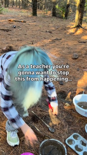 Melody Belfry on Instagram: "🔴Play with natural materials builds real learning. Sticks, mud, water, leaves, and stones encourage creativity, problem-solving, and curiosity in ways plastic toys and worksheets can’t. Children learn by touching, experimenting, and discovering how the world works through their senses. 🔴Getting hands dirty supports healthy development. Physical play with natural materials strengthens fine and gross motor skills, supports brain development, and helps children regula