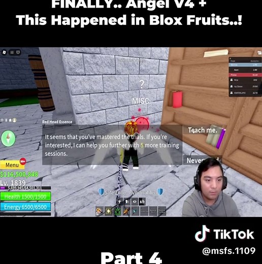 Angel V4 Arrives: Blox Fruits Adventure Part 4