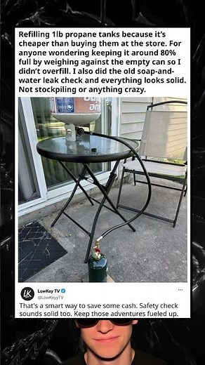 Refilling Propane Tanks Safely