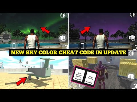 New Sky Color Cheat Code in Indian Bike Driving 3D 🤯🔥| New Update Features 😍| Harsh in Game